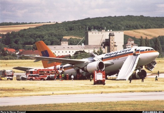 A-310-304 Hapag Lloyd crash