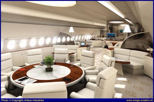 A-330-200 ACJ, lounge