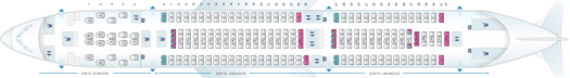 A-330-200 IB seat map