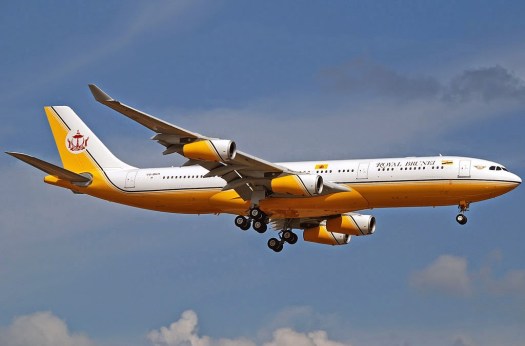 A-340-200 sultan Brunei