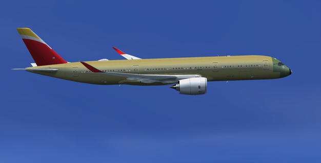 A-350-900XWB iB ready for paint