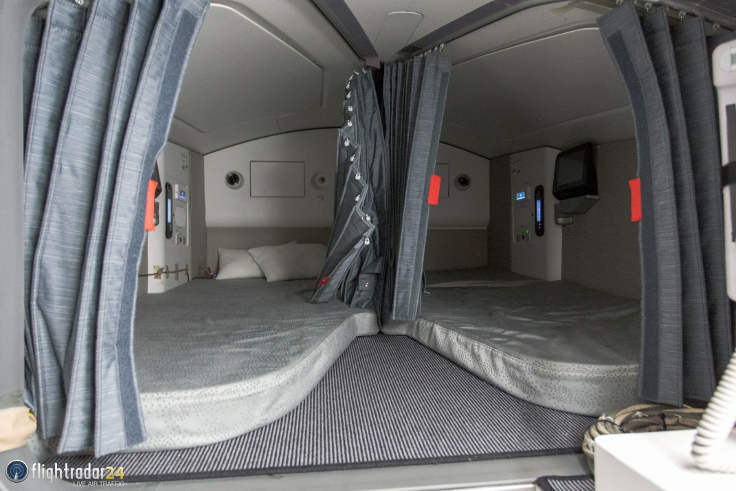 A-350 XWB cabin crew rest areas , photo