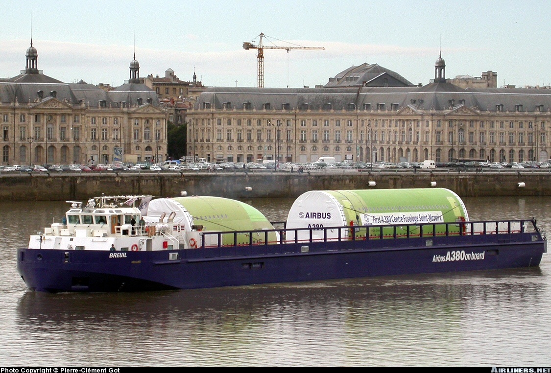 A-380 Airbus Trnasport St. Lazare to TLS