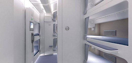 A-380-861 rear crew cabin rest, EK