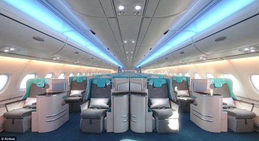 Airbus A-380 Plus Business class conf