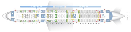 B-787-10 QF seat map