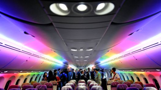 B-787 cabin lightning