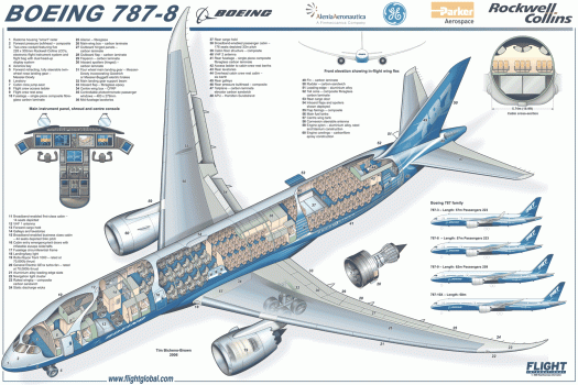 B-787 cutaway