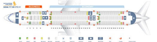 B-777-200ER seat map