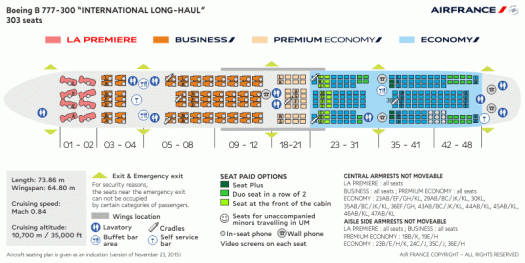 B-777-300ER AF seat map