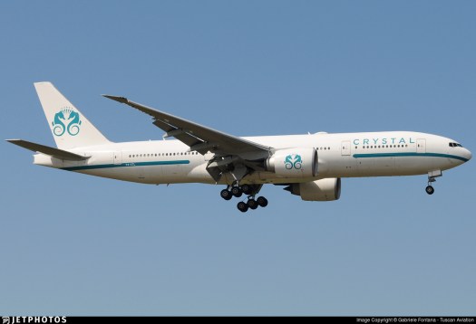 B-777 Crystal Air Cruises