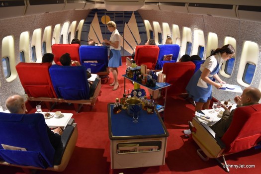 B-747-100 F class front PA