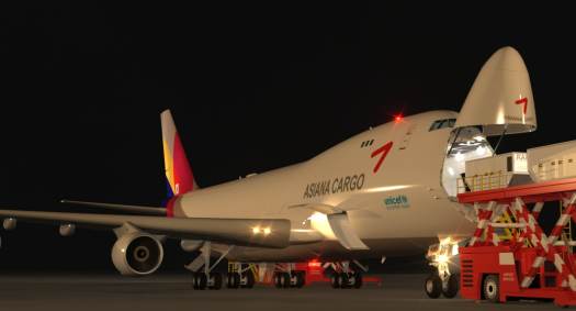 B-747-200 F, Asiana Air