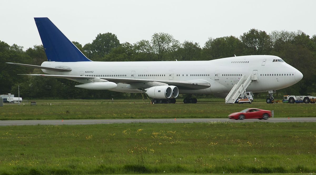 B-747-200 at Dunsfold Aerodrome