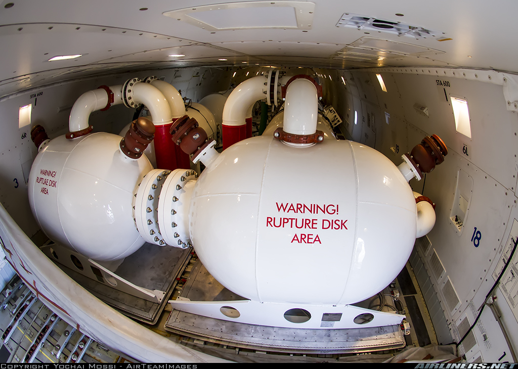 B-747 Evergreen inside