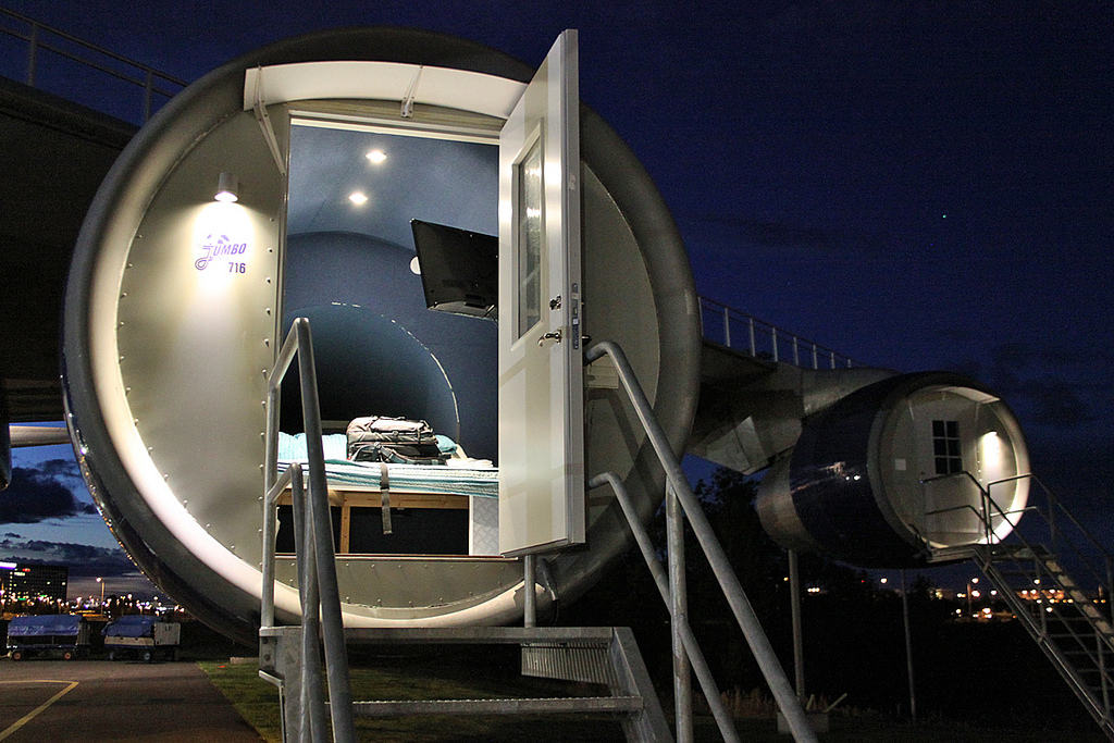 Jumbo Hostel engine rooms