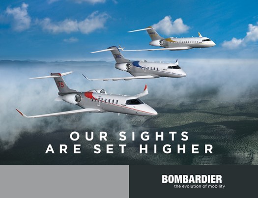 Bombardier private aircraft