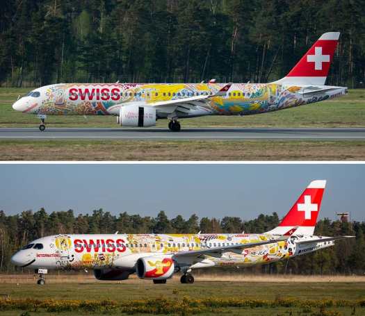 CS300 Swiss special livery
