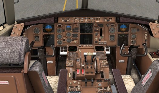 B-757-300 cockpit