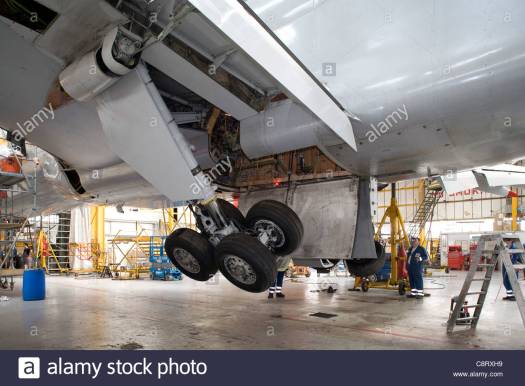 B-757 main landing gear