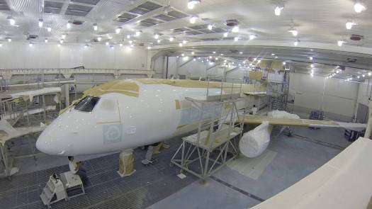 E-170 paint hangar