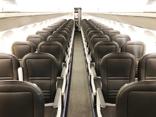 E-190 seat configuration