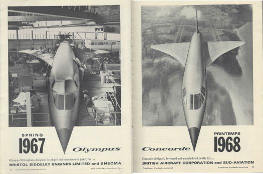 Concorde advertisement 1967