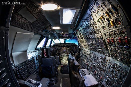Concorde flight deck