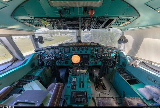 TU-144 flight deck