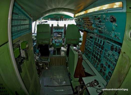 TU-144 full flight deck