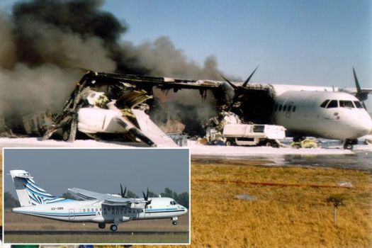 ATR-42-320 Air Botswana crash