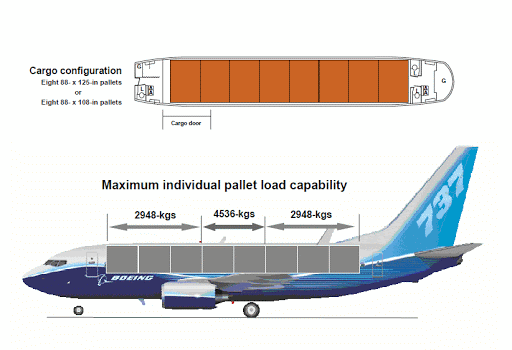 Cargo B-737 F infogram