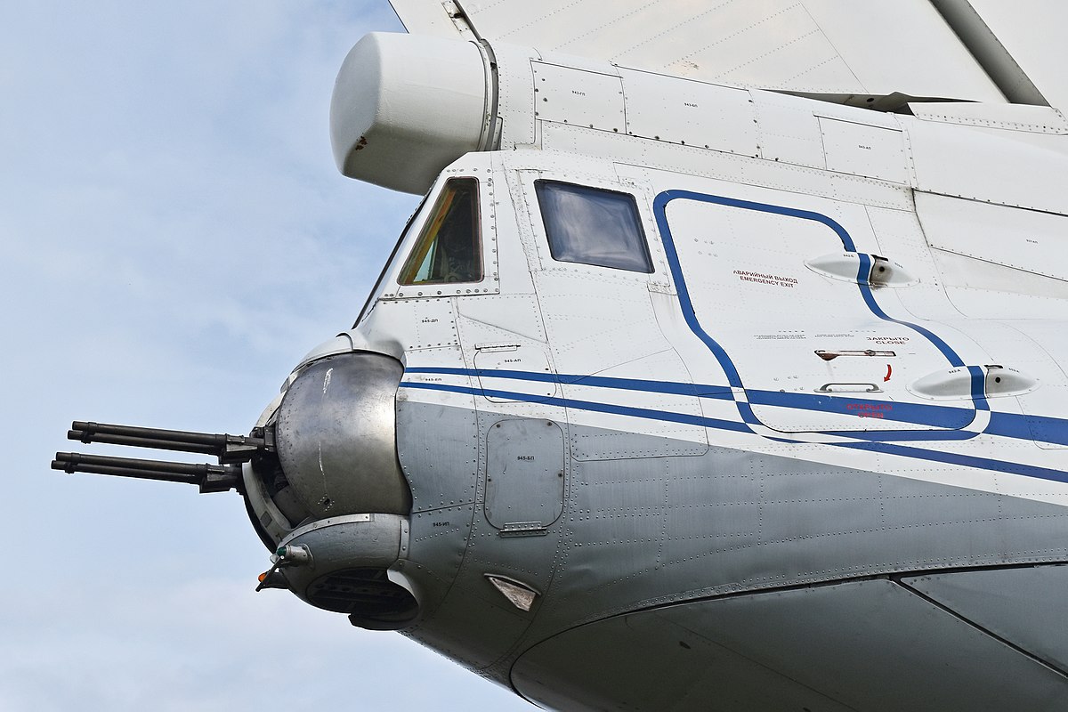 Cargo Il-76 Rear